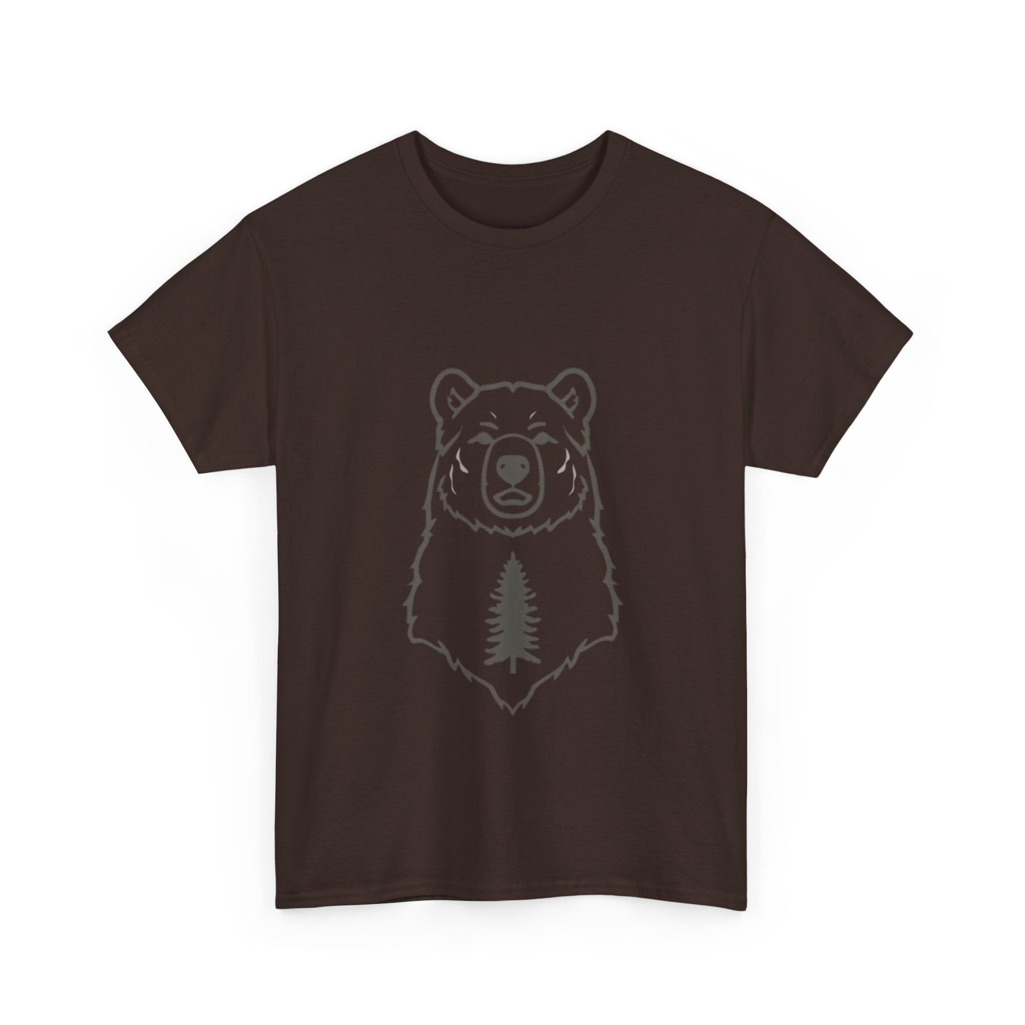 Bear & Pine Tree Graphic Tee