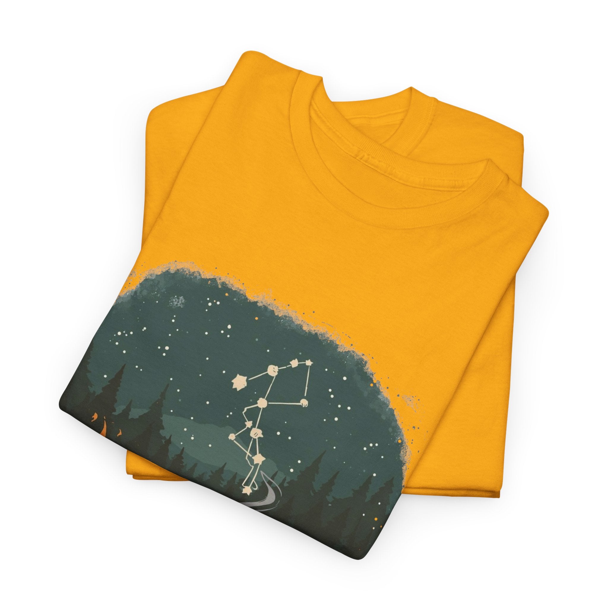 Cabin Fire, Coffee & Constellation Graphic Tee