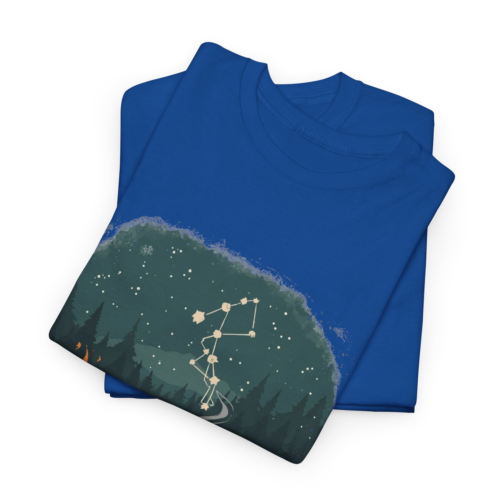 Cabin Fire, Coffee & Constellation Graphic Tee