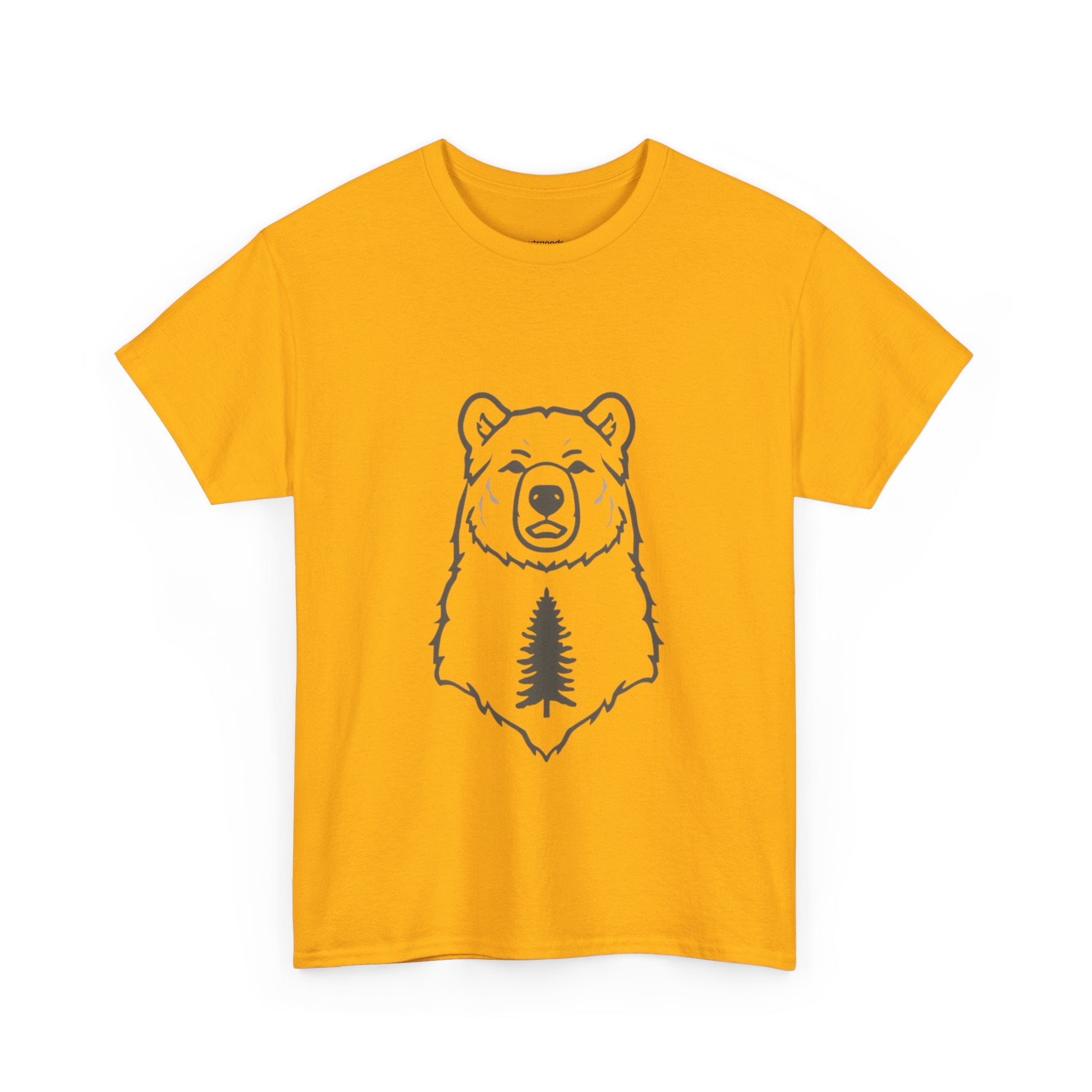 Bear & Pine Tree Graphic Tee