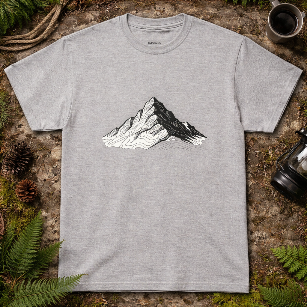 Minimal Mountain Graphic Tee
