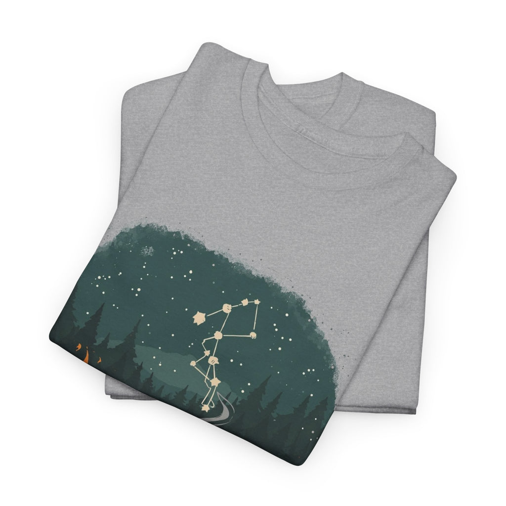 Cabin Fire, Coffee & Constellation Graphic Tee