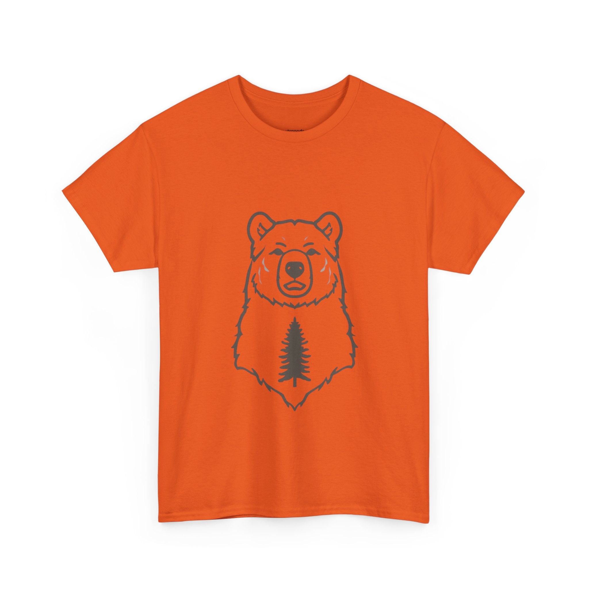 Bear & Pine Tree Graphic Tee